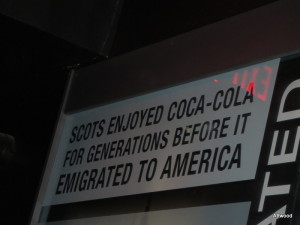 Hmm? Rumor has it that the formula is based on a drink popular in Scotland.